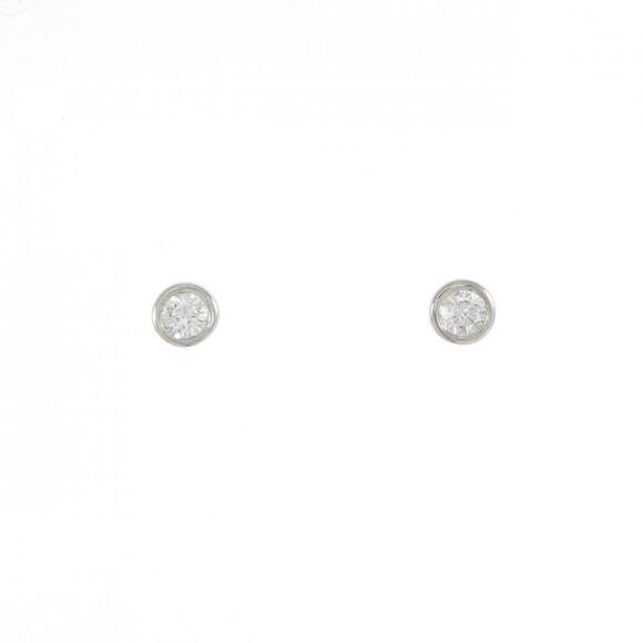 TIFFANY & CO. Platinum Earrings - Picture 1 of 4